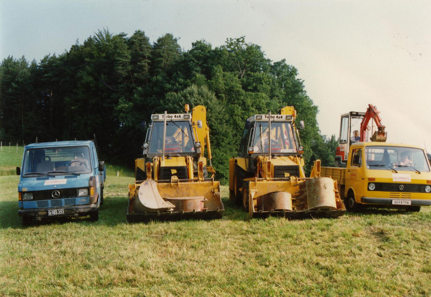 Erdbau Taucher - Fuhrpark